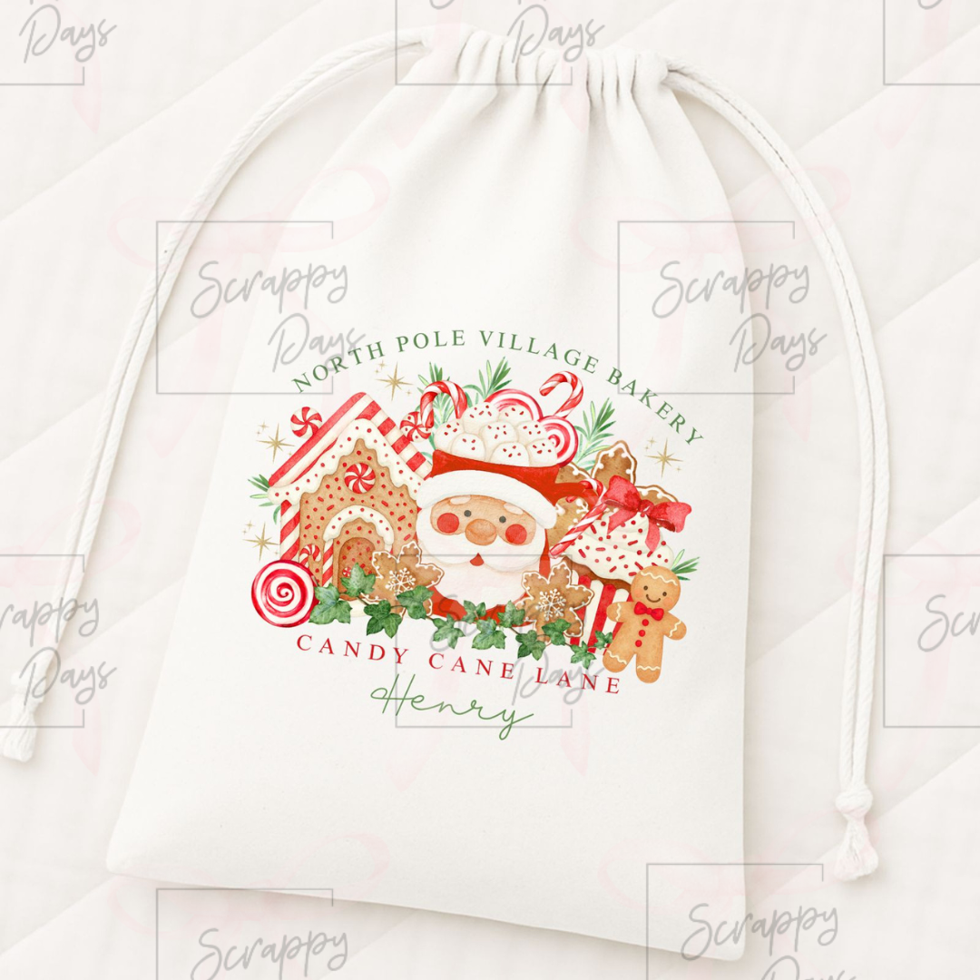 Personalised Drawstring Bag