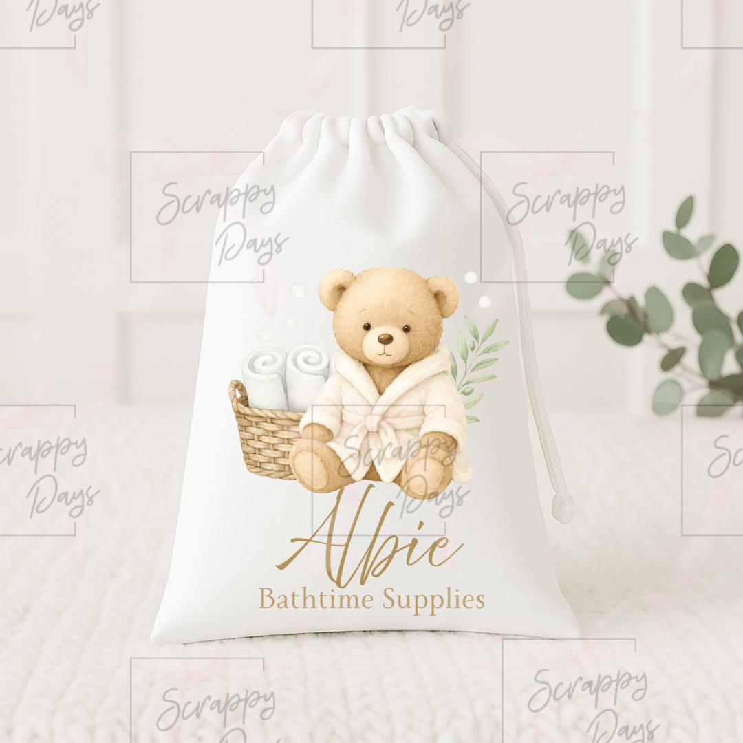 Personalised Drawstring Bag