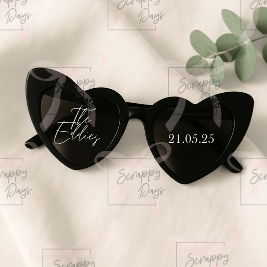 Personalised Wedding Sunglasses