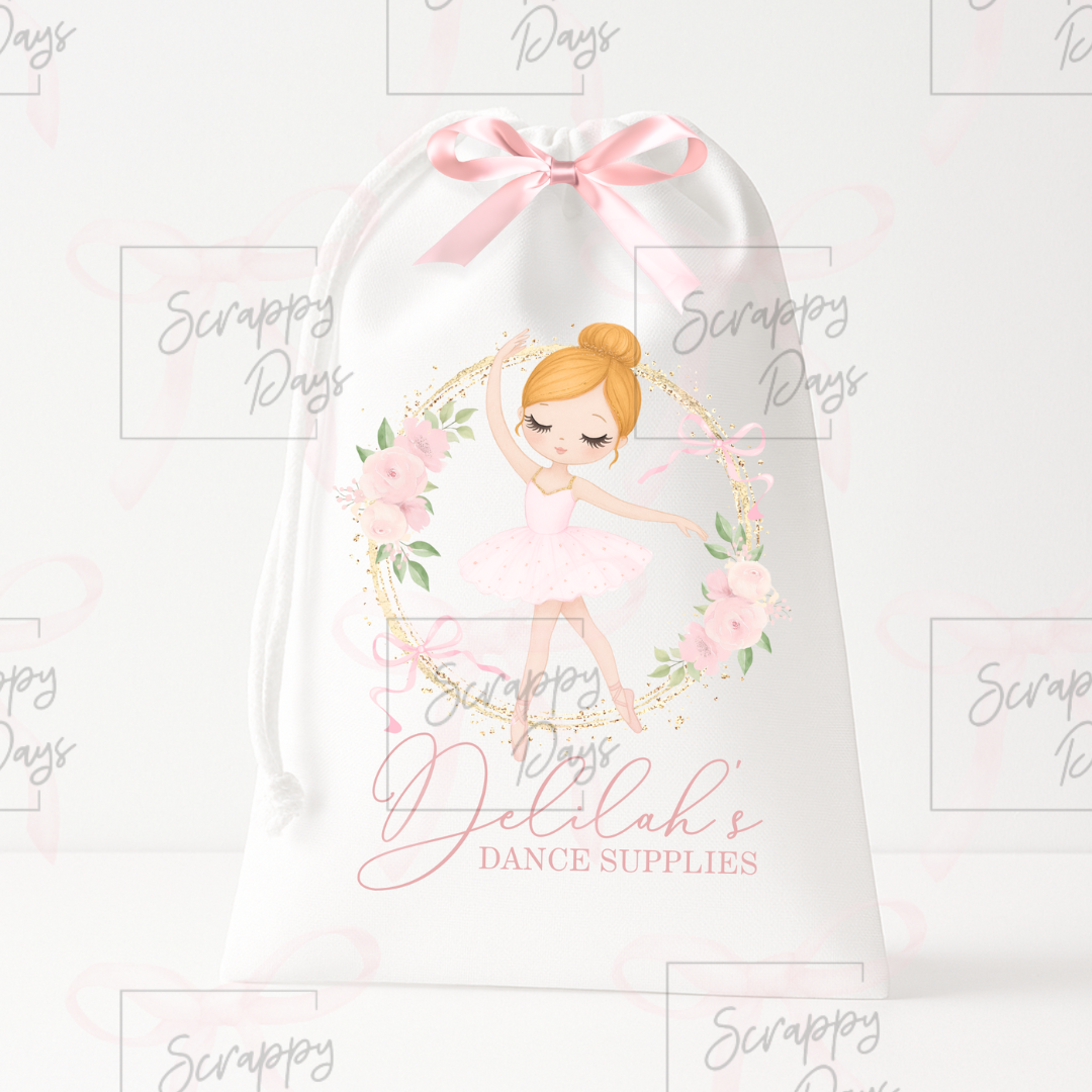Personalised Drawstring Bag